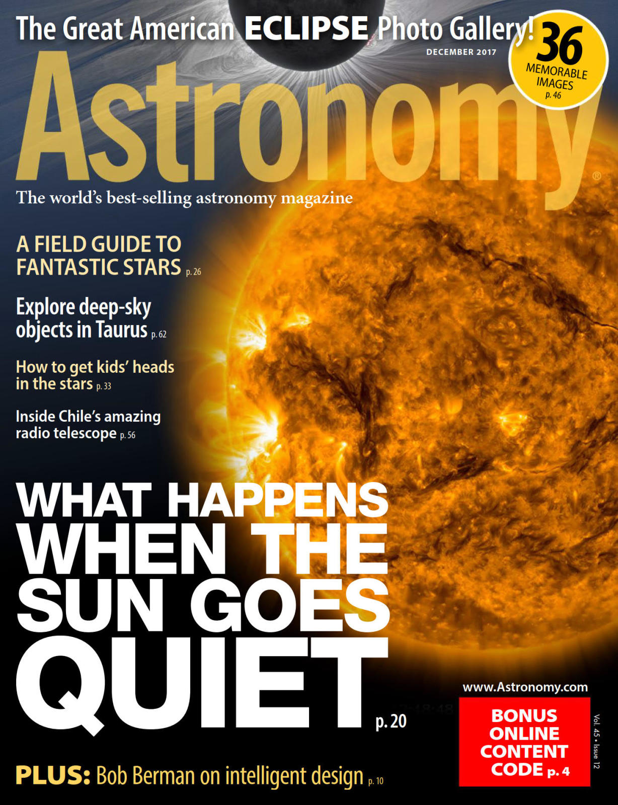 Astronomy 天文学杂志 DECEMBER 2017